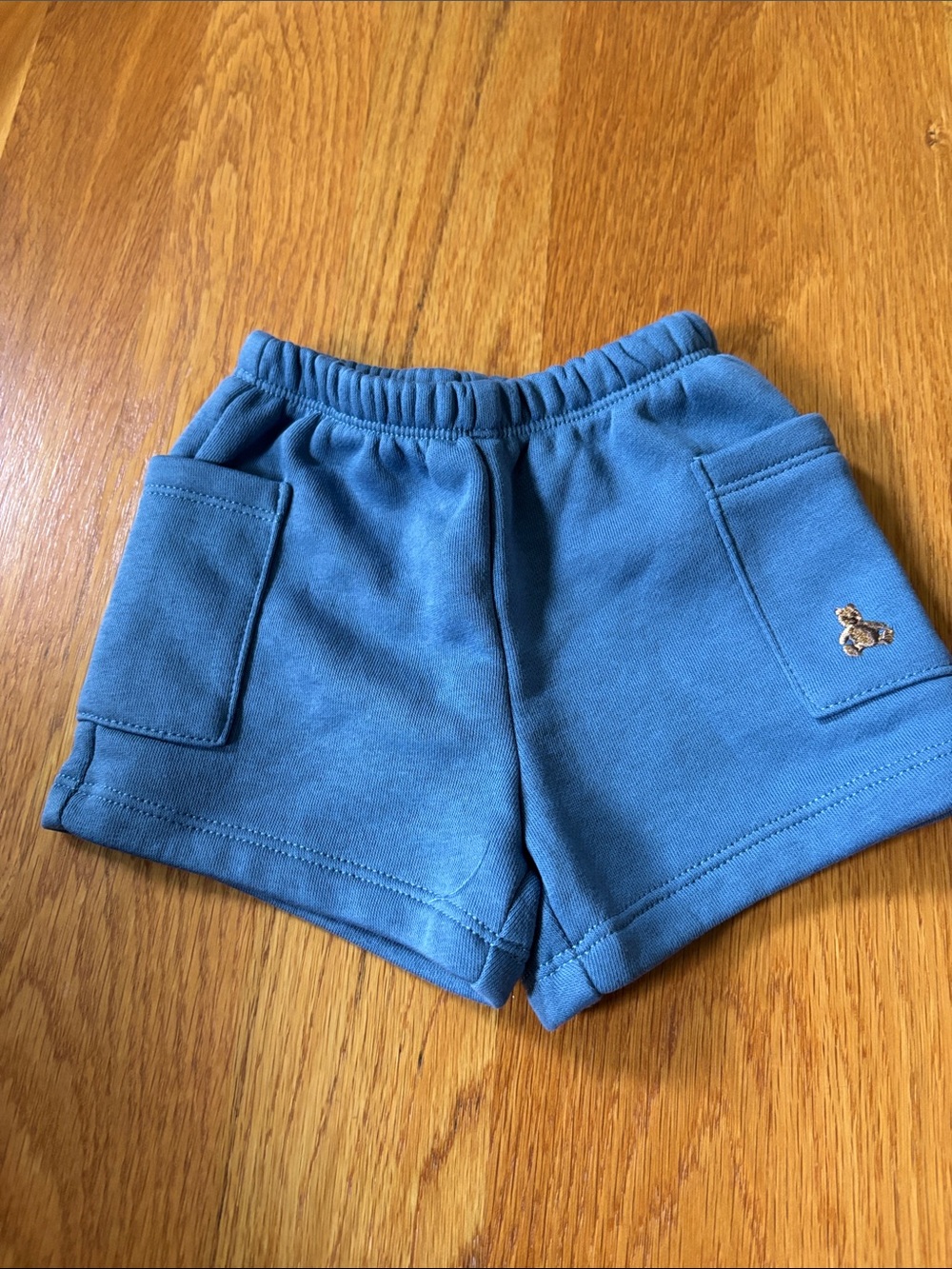 GAP Toddler Dusty Blue Cotton Shorts